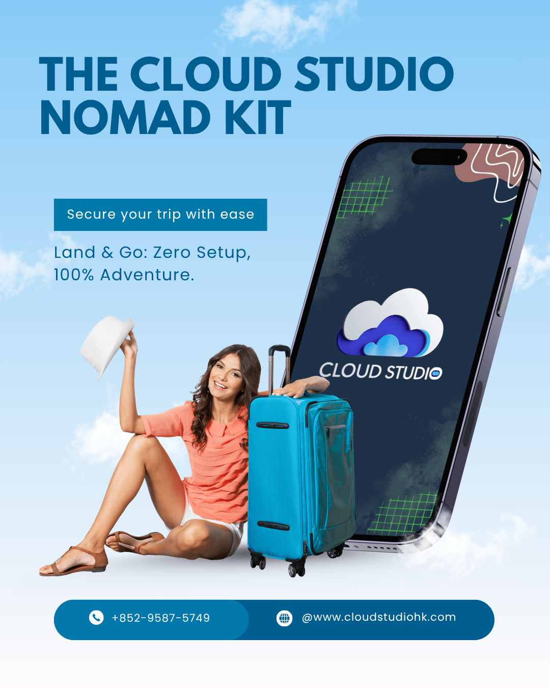 Traveling Phone Rental - Cloud Studio